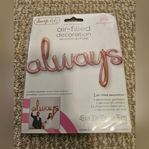 Anagram Always Air-Filled Decoration